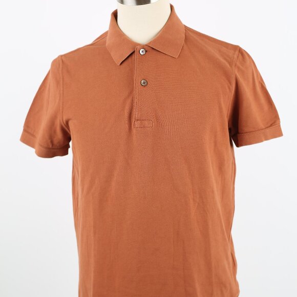 Tom Ford Polo Shirt SZ 52/42 Large Burnt Orange